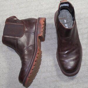 Timberland Men's 8.5M / Wm 11M Brown Leather Ankle Boots